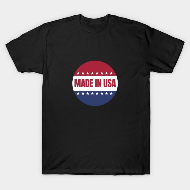 Made in usa T-Shirt by Emy wise